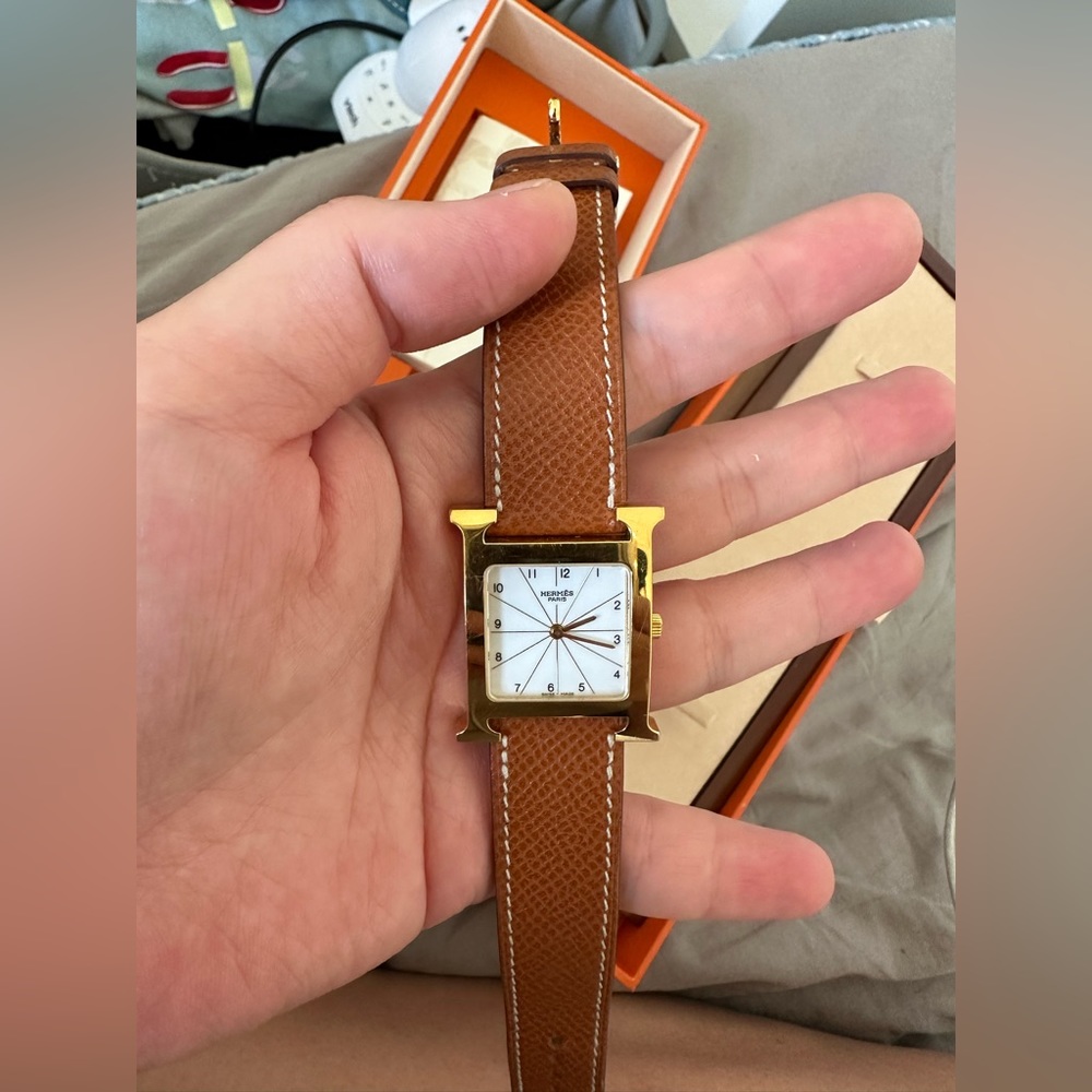 Hermes h hour small watch 26mm